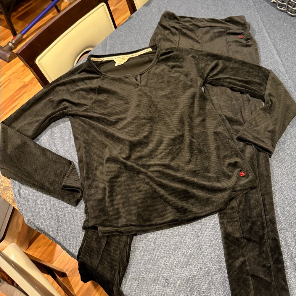 Lucky Brand Black Lounge Set